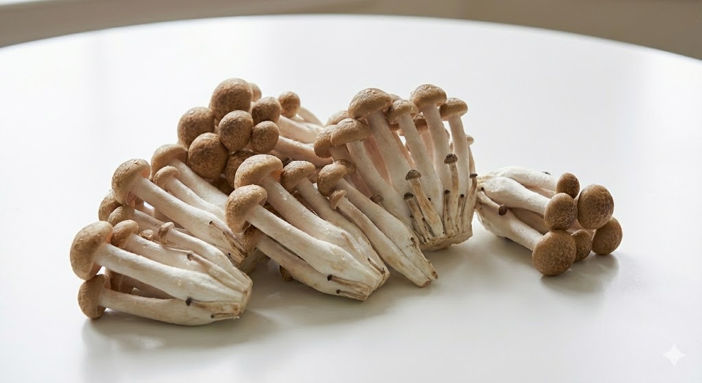 간 해독을 돕는 아스파라긴산이 풍부하여 '천연 간 보호제'라 불리는 신선한 만가닥버섯