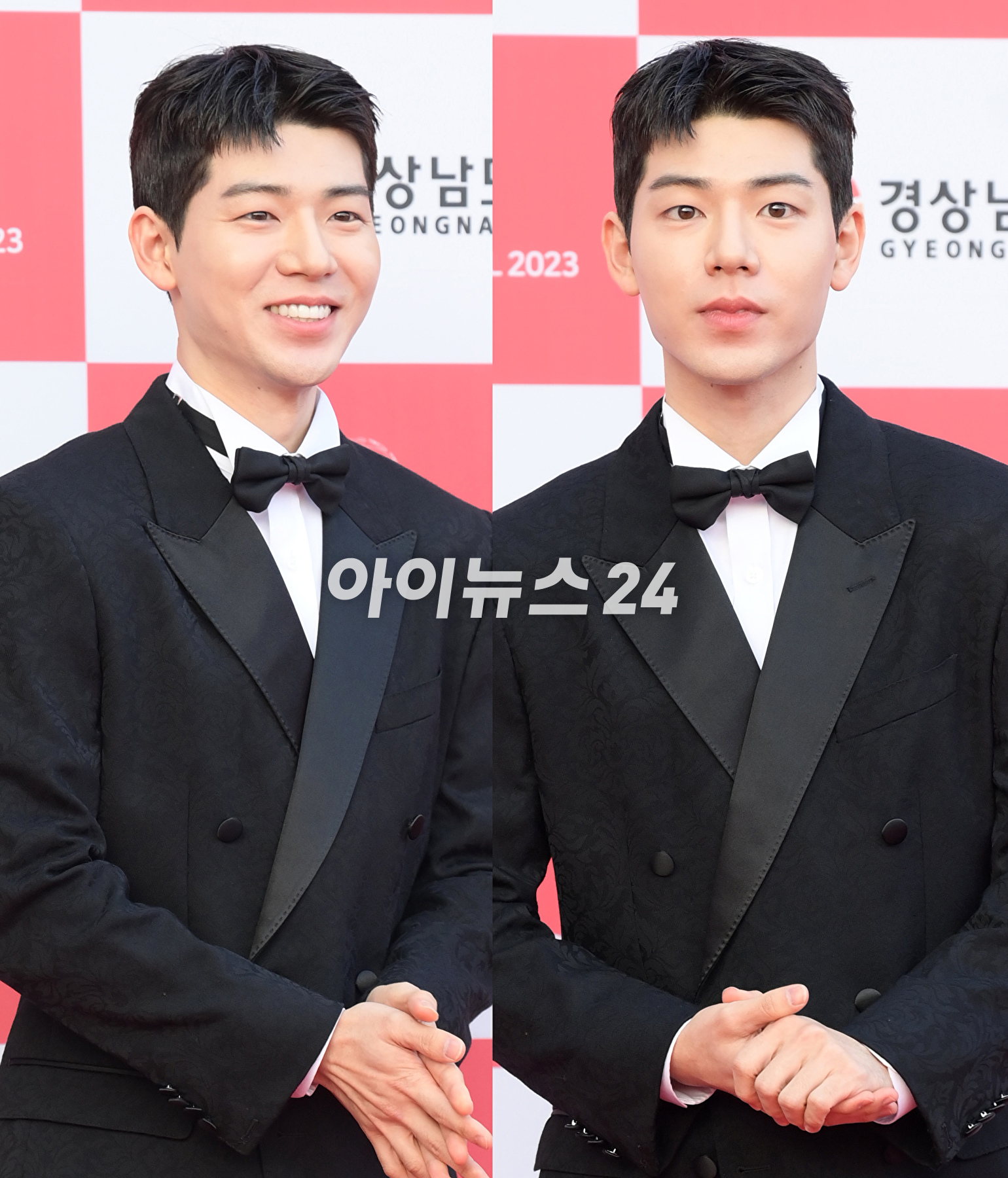 배우 배현성이 14일 오후 경남 진주시 경남문화예술회관에서 열린 &#39;2023 코리아드라마어워즈&#39; 레드카펫 행사에 참석하고 있다. [사진=정소희 기자]