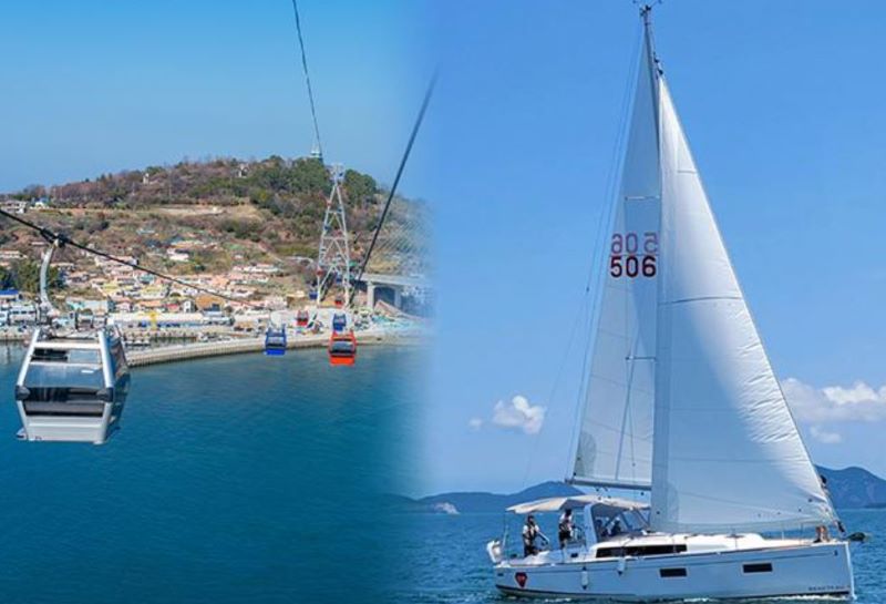 감성 커플 여행지-전남 여수 블루투어와 해상 케이블카