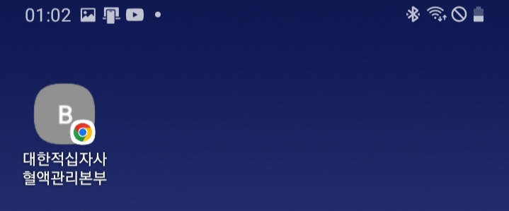 어플 모양의 사이트