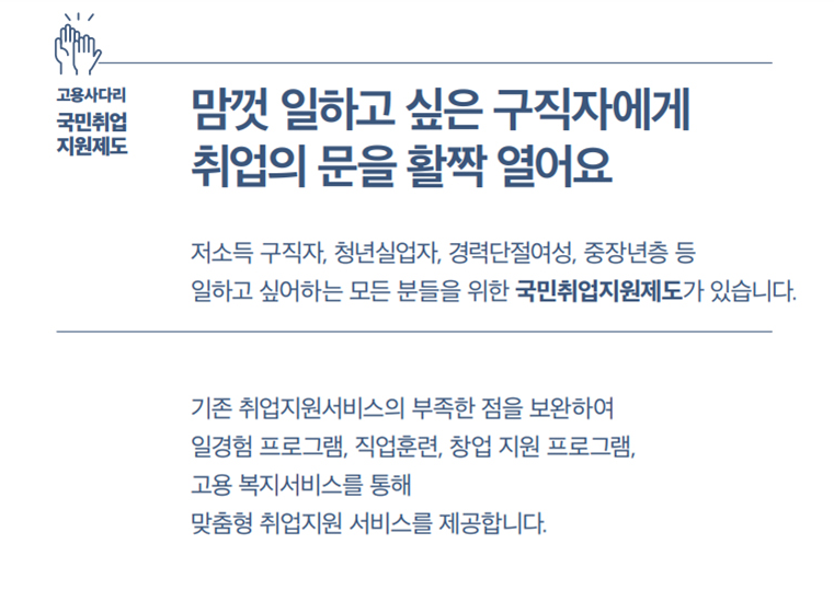 국민취업지원제도