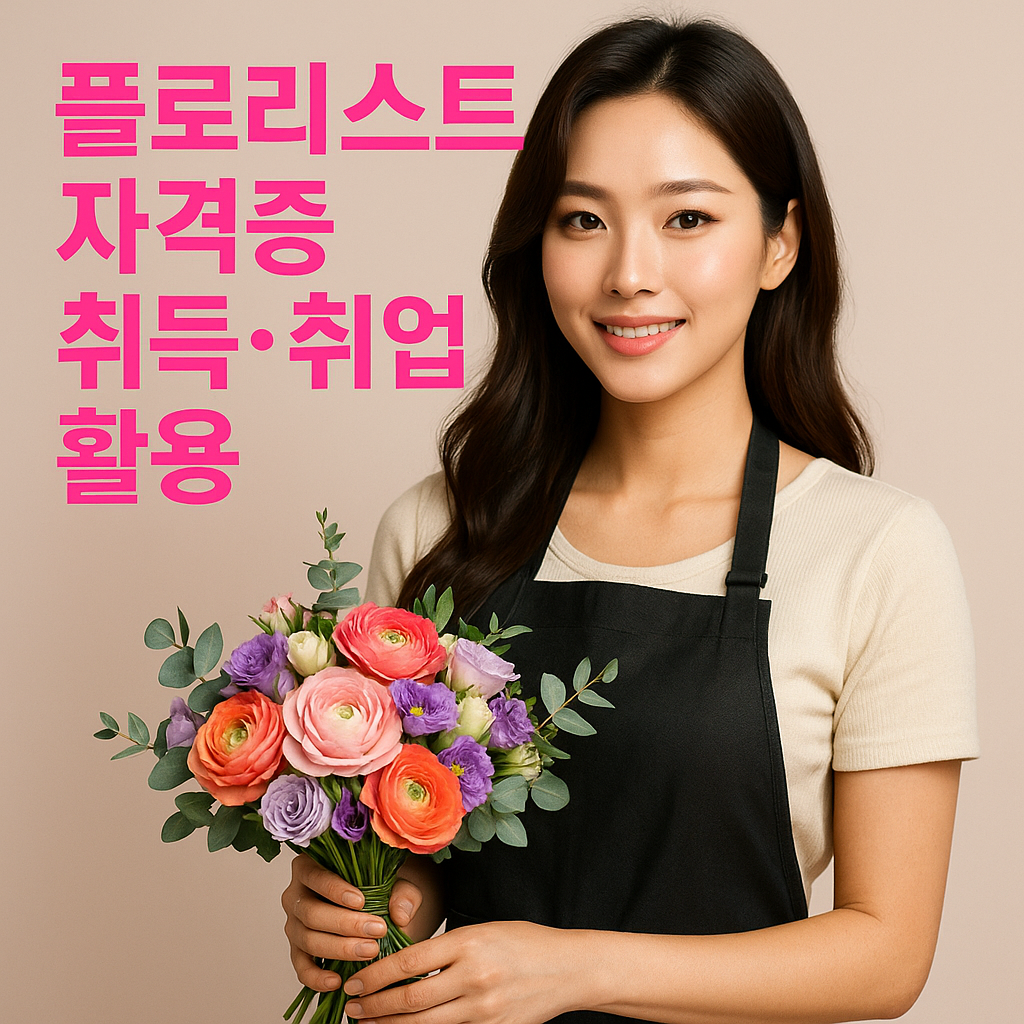 2025 플로리스트 자격증 취득·취업 활용