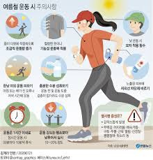 여름 운동 시 주의할 점과 건강을 지키는 현실적인 기준