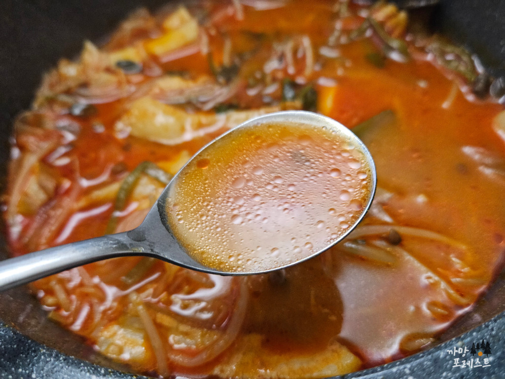 봉담 봉수육 수육나베 국물