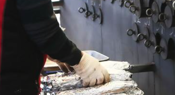 화천 산천어축제 구이터