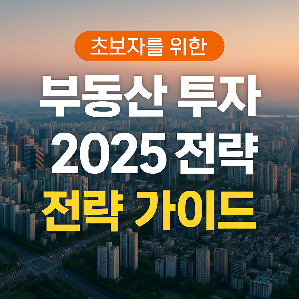 2025년에도 통하는 부동산 투자 전략! 지금 시작해도 늦지 않은 이유