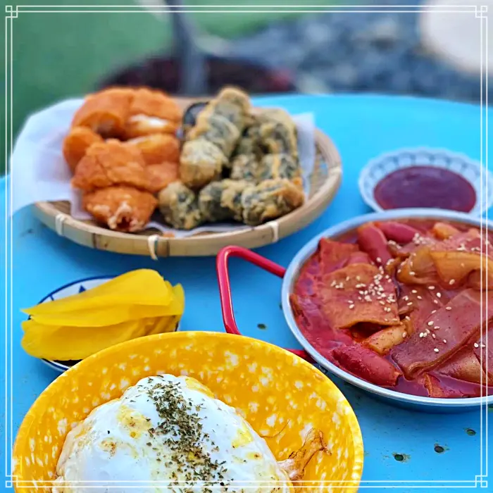 경남 남해 맛집 바닷가 마을 오션뷰 레트로 분식집, 떡볶이