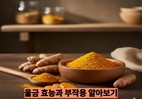 울금 효능과 부작용 알아보기