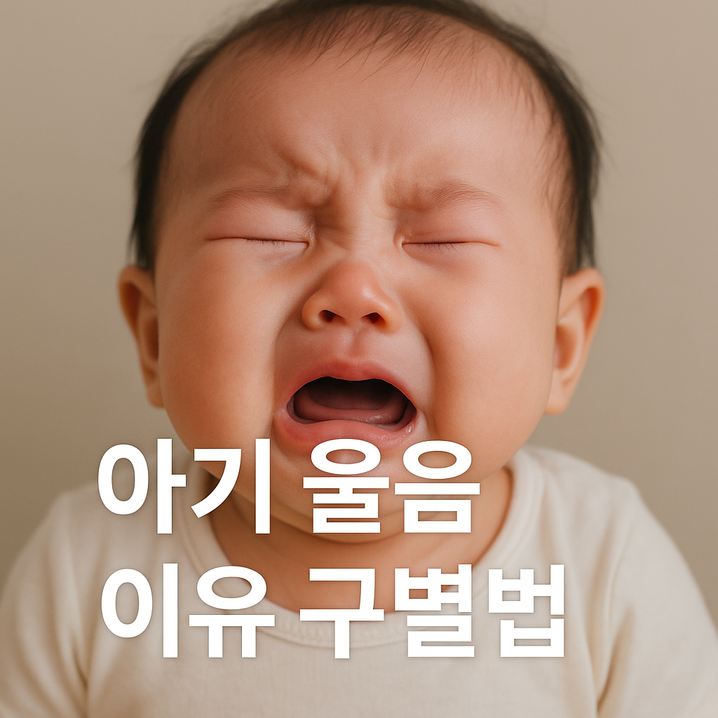아기 울음, 다 이유가 있다! 👶 울음소리로 컨디션 읽는 법