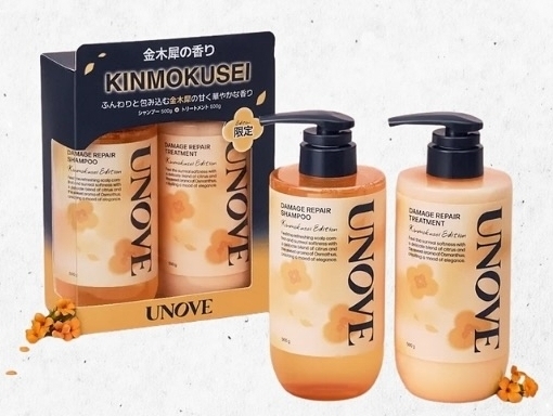 우노브 unove 금목서 샴푸 트리트먼트