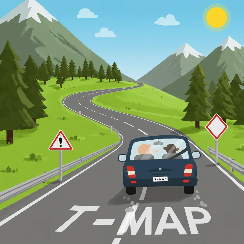 티맵 안전운전 점수 평가 요소