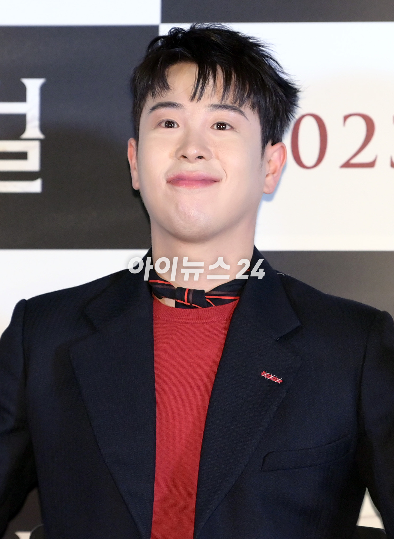 배우 표지훈(피오)이 27일 오후 서울 CGV 용산아이파크몰에서 열린 영화 &#39;뉴 노멀&#39;(감독 정범식) 언론시사회에 참석하고 있다. [사진=정소희 기자]
