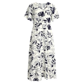 바오 서플리스 벨티드 반팔 롱 랩원피스 아이보리 JL-WDR-0959