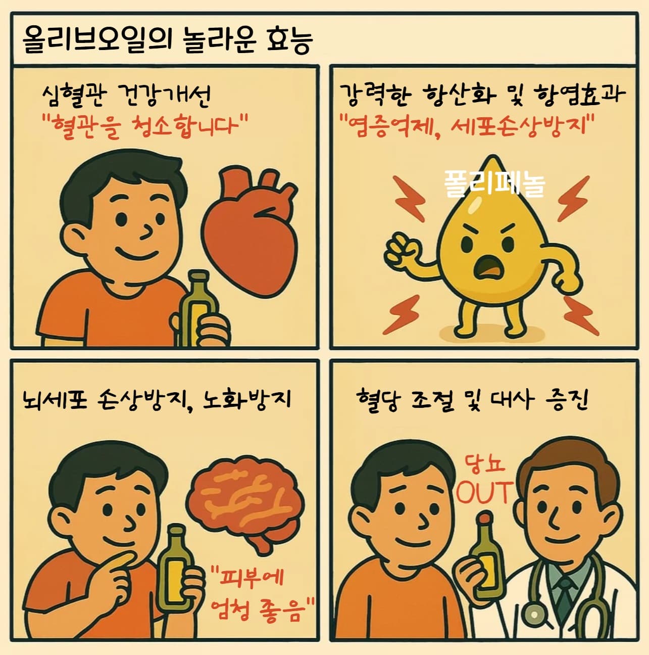 올리브 오일의 놀라운 효능과 진실: 아직도 식용유 쓰시나요?