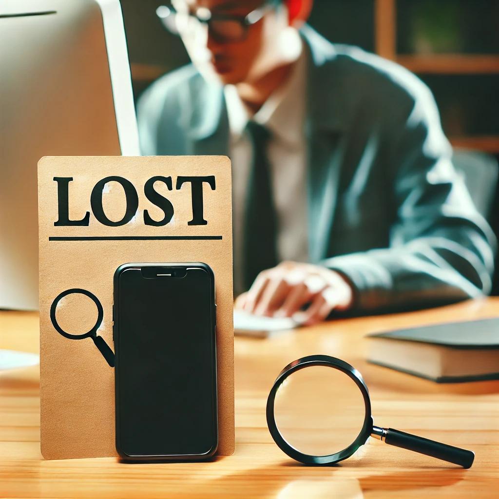 스마트폰 분실신고