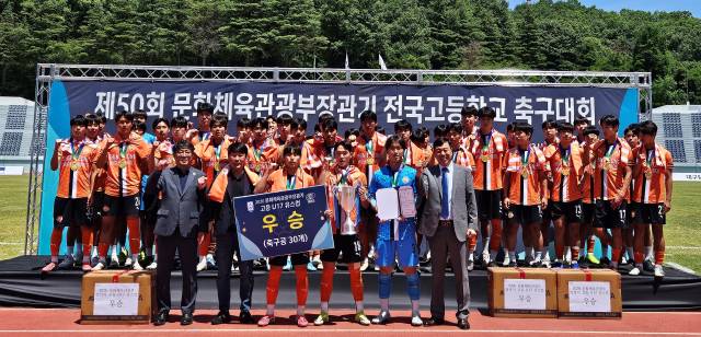 제50회 문화체육관광부장관기 전국 고등학교 축구대회 결과 및 최종 순위, 개인 수상(우승 충남신평고 , MVP 김우성)