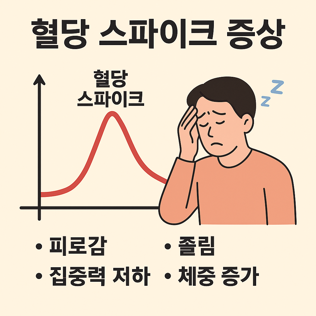 혈당 스파이크 증상