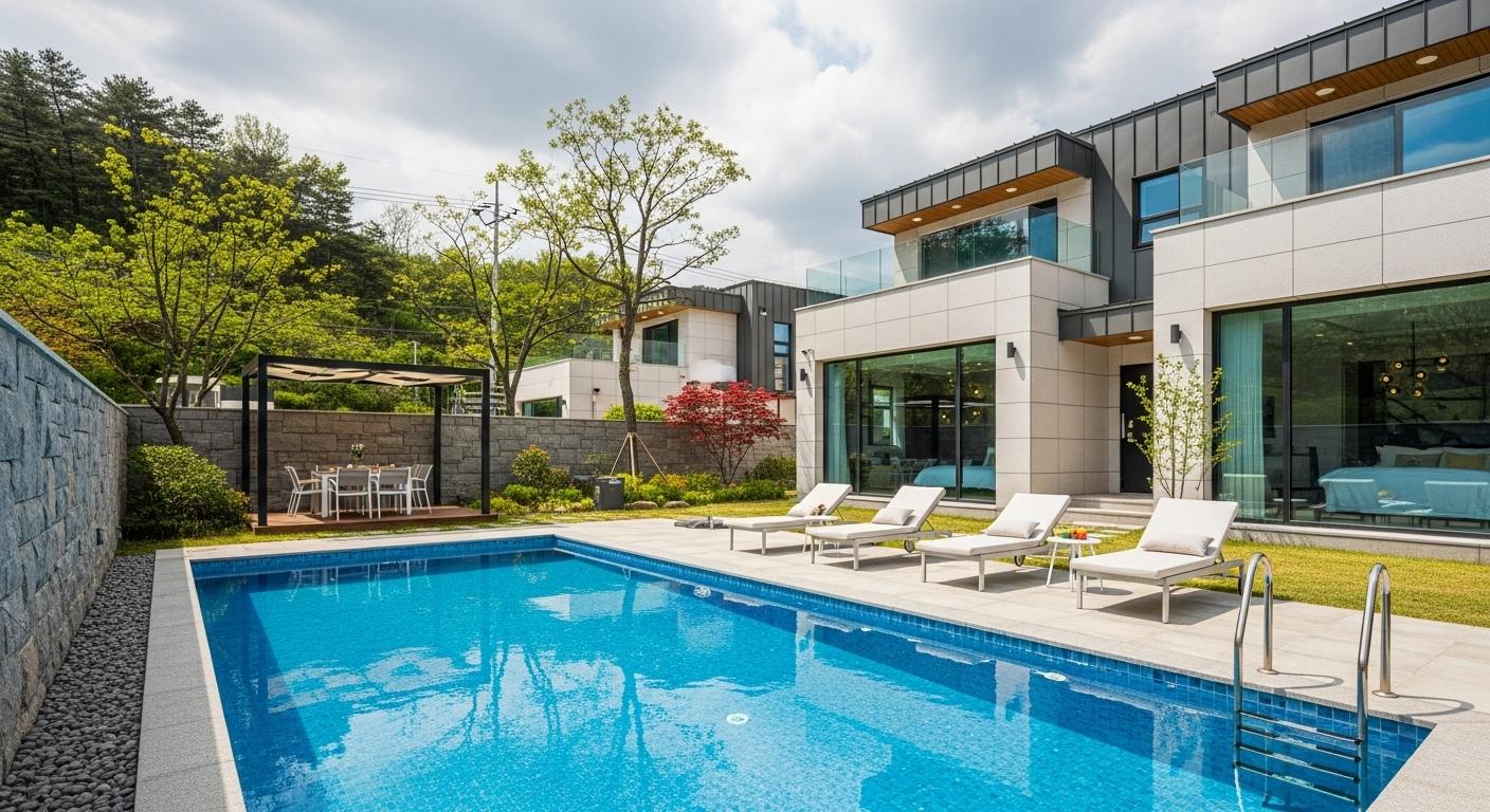 경기도 독채 풀빌라 펜션