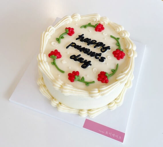 어버이날 케이크