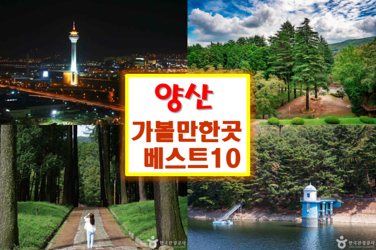 양산 가볼만한곳 베스트10