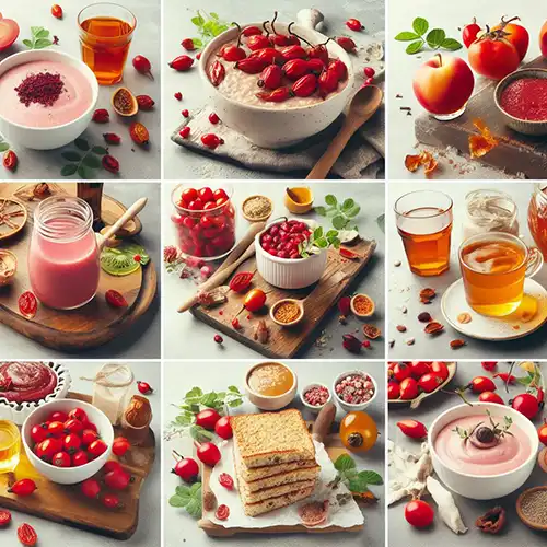 로즈힙퓨레-디저트