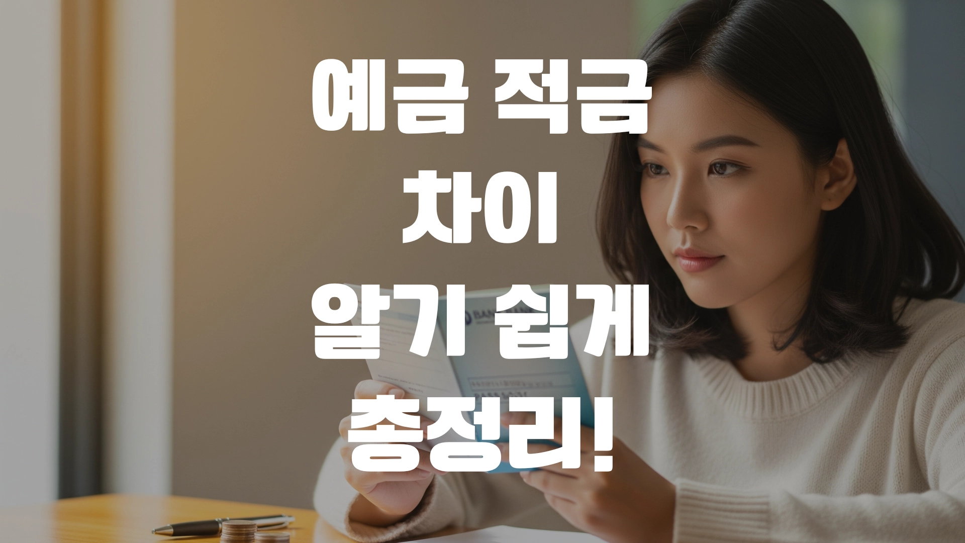 예금 적금 차이 진짜 알기 쉽게 정리! 포스팅 섬네일 사진