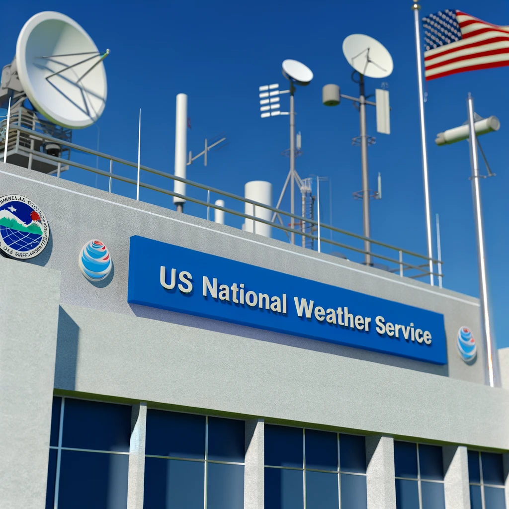 미국 기상청 그림