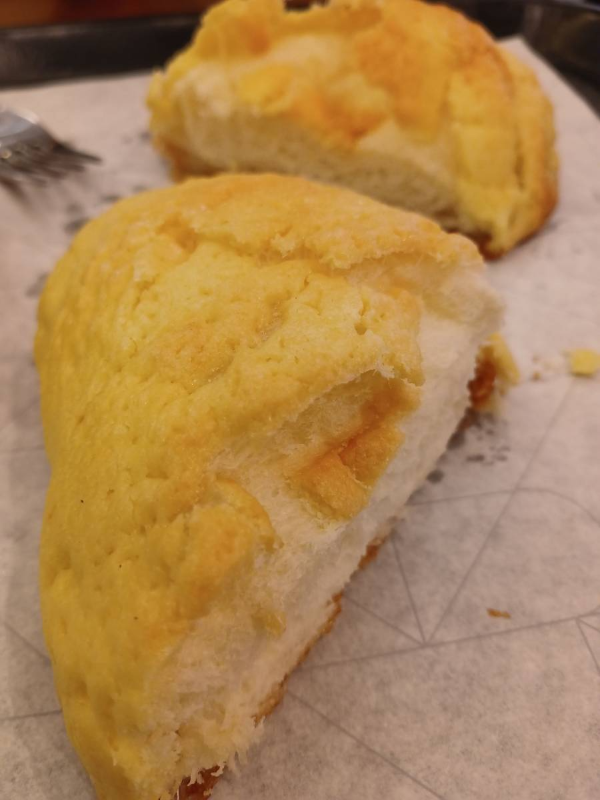 안스 비스킷 소금빵 속