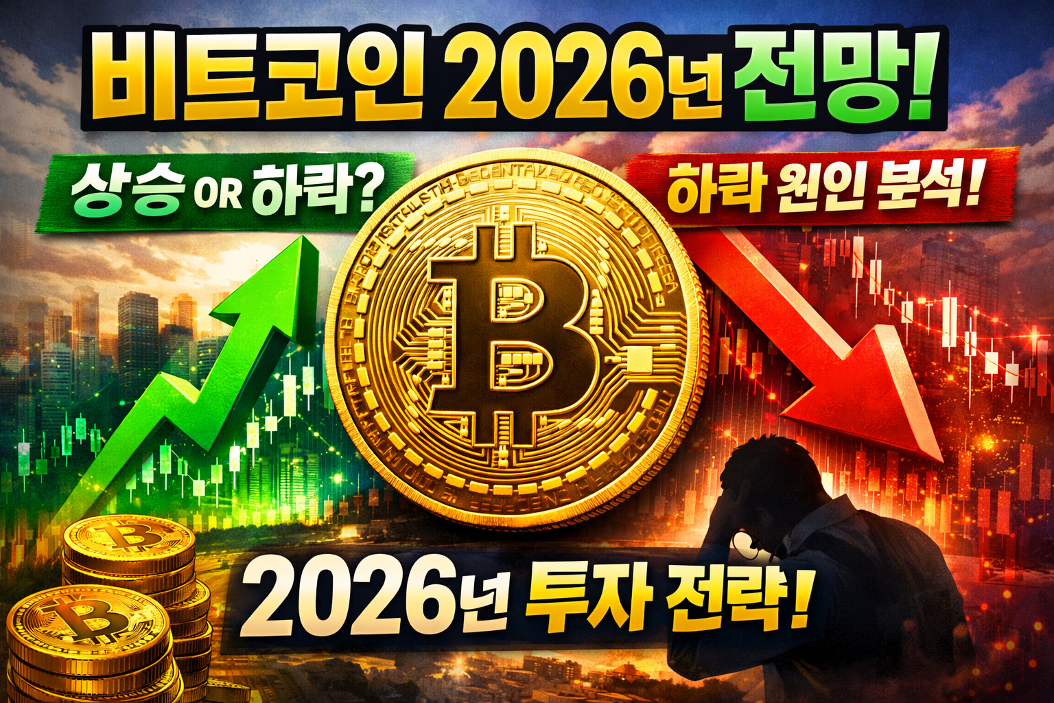 비트코인 2026년 전망과 하락 원인 그리고 투자 전략 정리