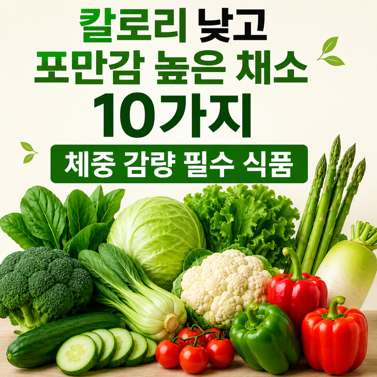 저칼로리 채소