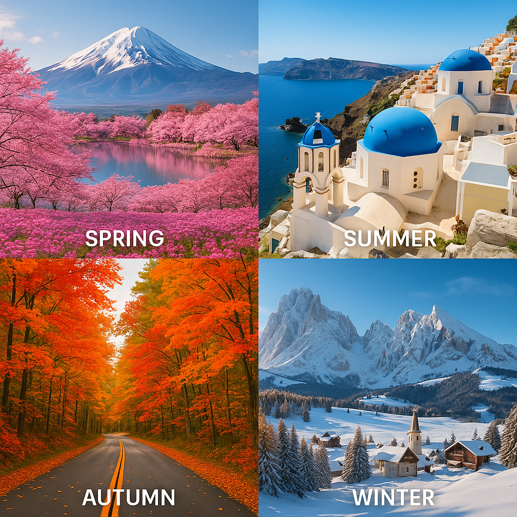 사계절 여행지 추천 (국내, 계절별, 힐링)