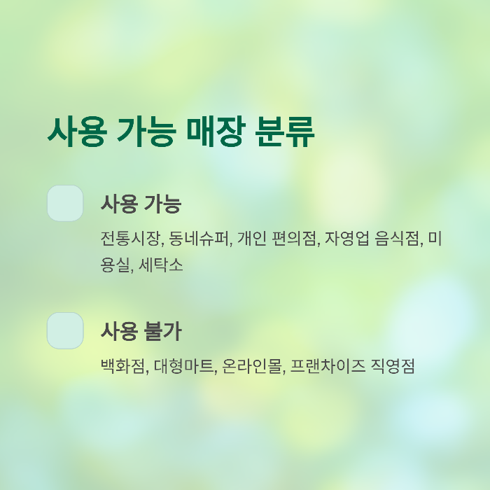 민생회복 소비쿠폰 소상공인