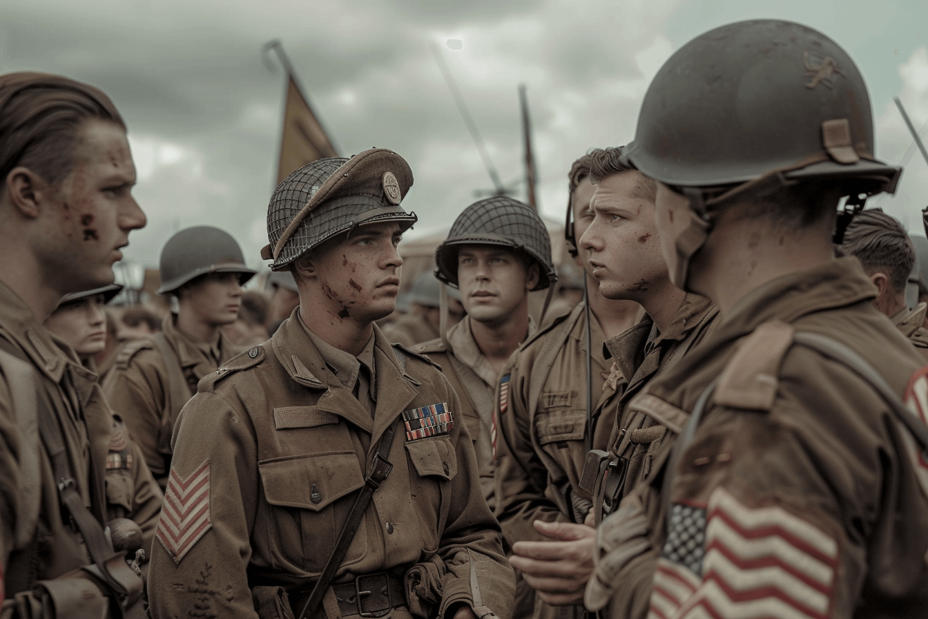 얼굴에-상처를-입고-모여-있는-군인들