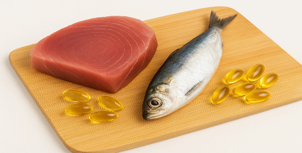 참치 &amp; 정어리 &ndash; 비타민 D와 오메가-3 지방산의 공급원