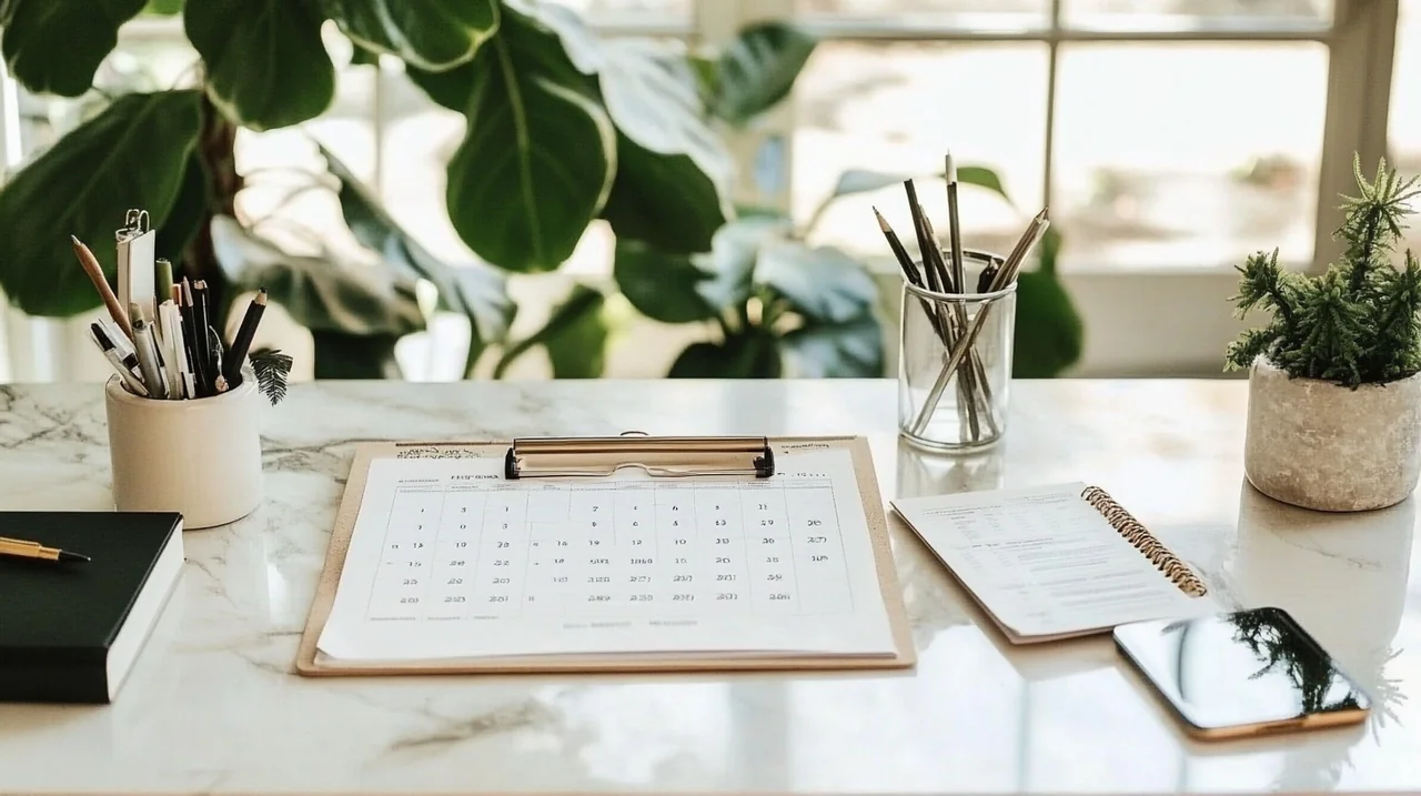 연금계좌 ETF로 노후자금 마련을 준비하며 월별 배당금 지급을 달력과 연금자료 위에 표시해 체계적으로 관리하는 상황입니다. ETF 배당금, 연금 계좌, 수익률 관리, 지속적 투자, 현금 흐름 관리 키워드를 포함해 설명합니다.