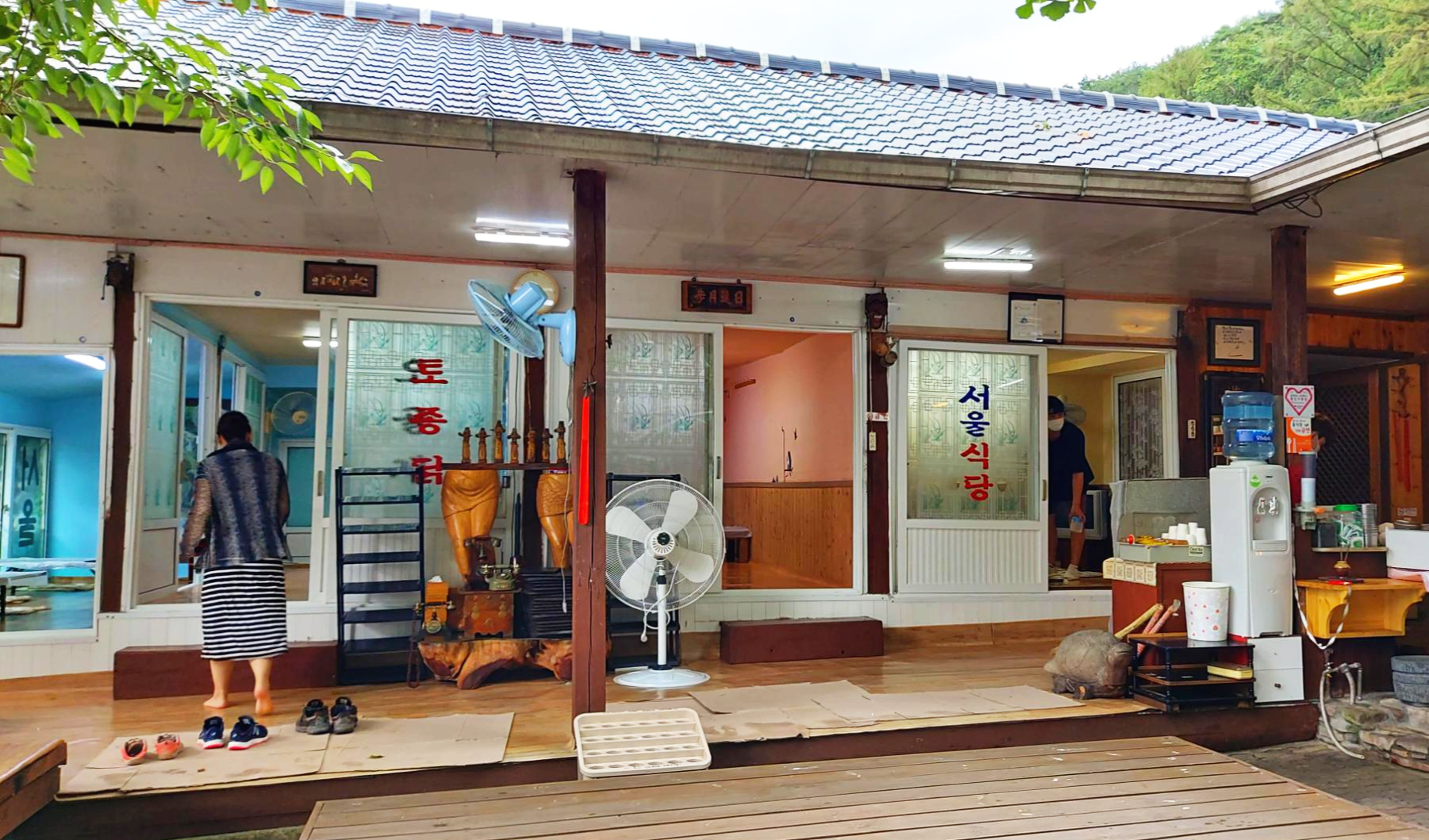 경북 청송군 서울여관식당 모습