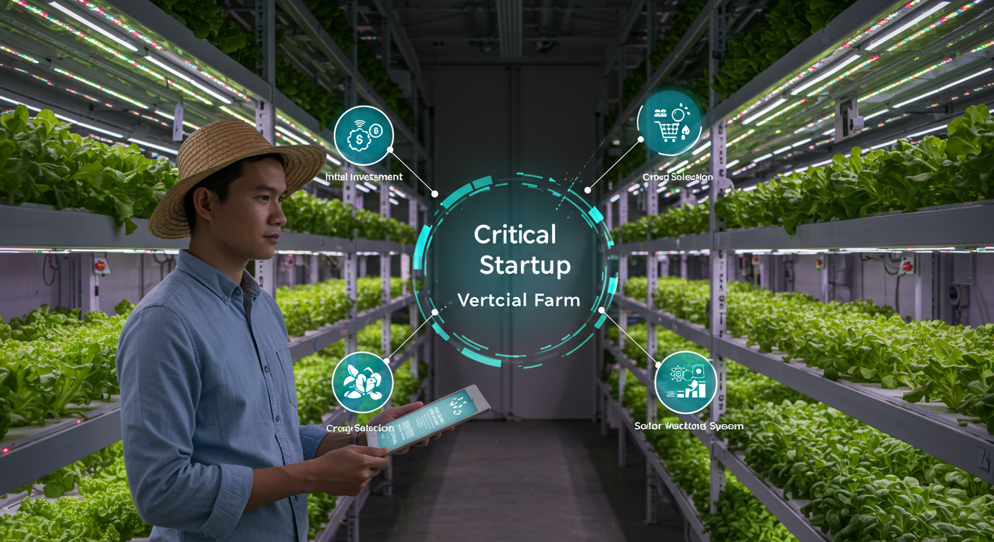 스마트 수직 농장 - 시작하기 전 고려해야 할 5가지