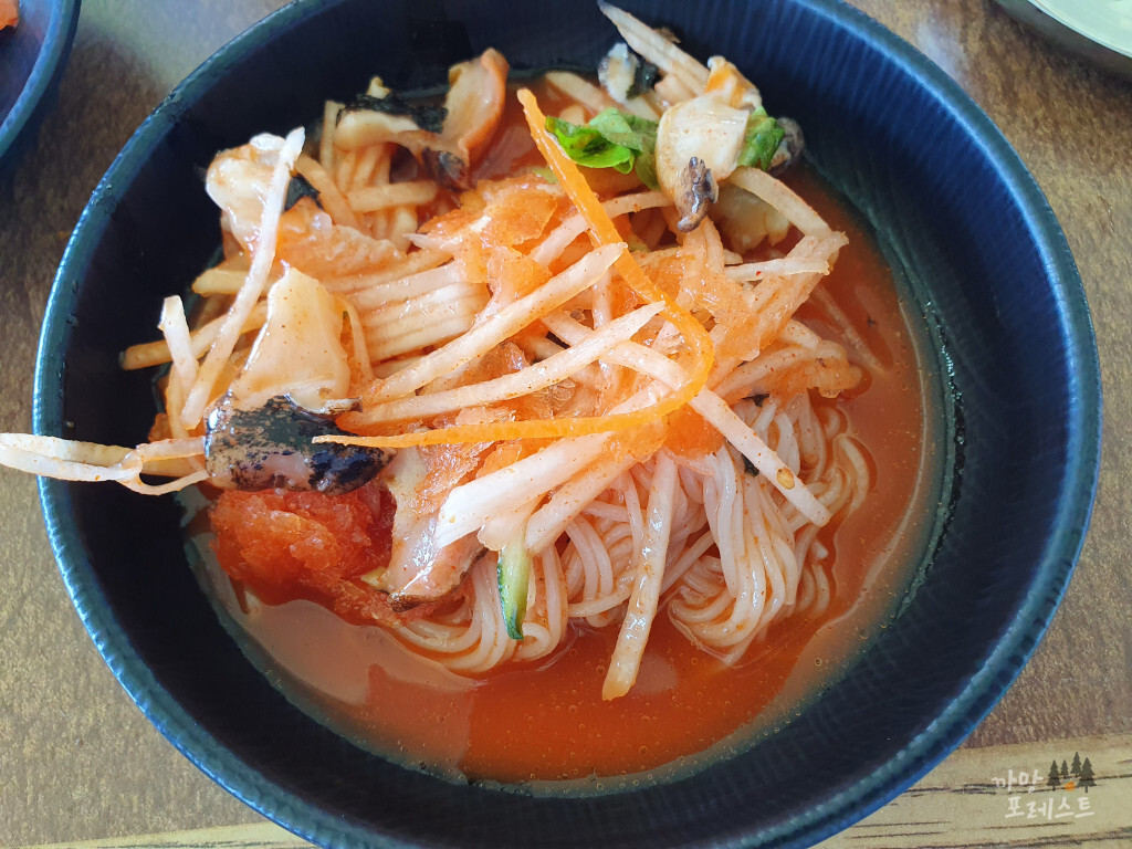 어멍이해녀 물회