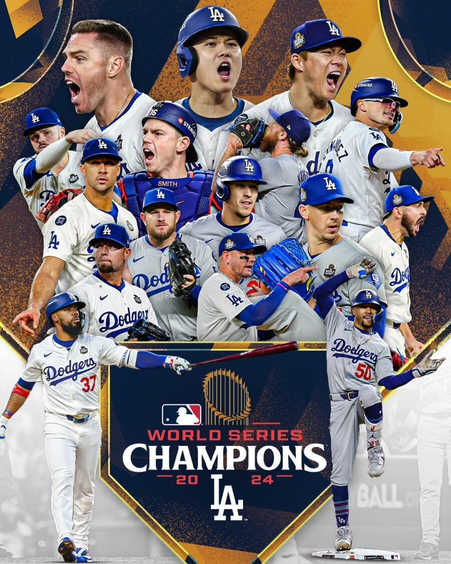 2024 메이저리그 우승팀 LA다저스