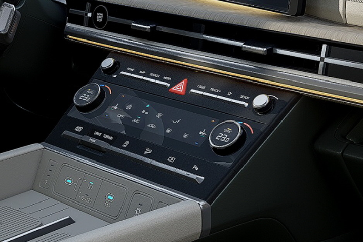 2023 싼타페 실내 기기