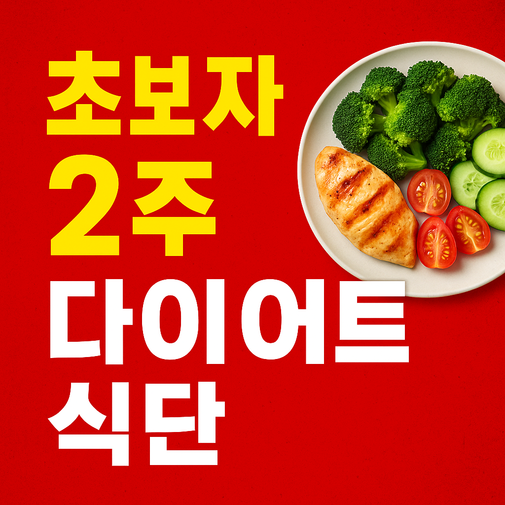초보자용 2주 다이어트 식단