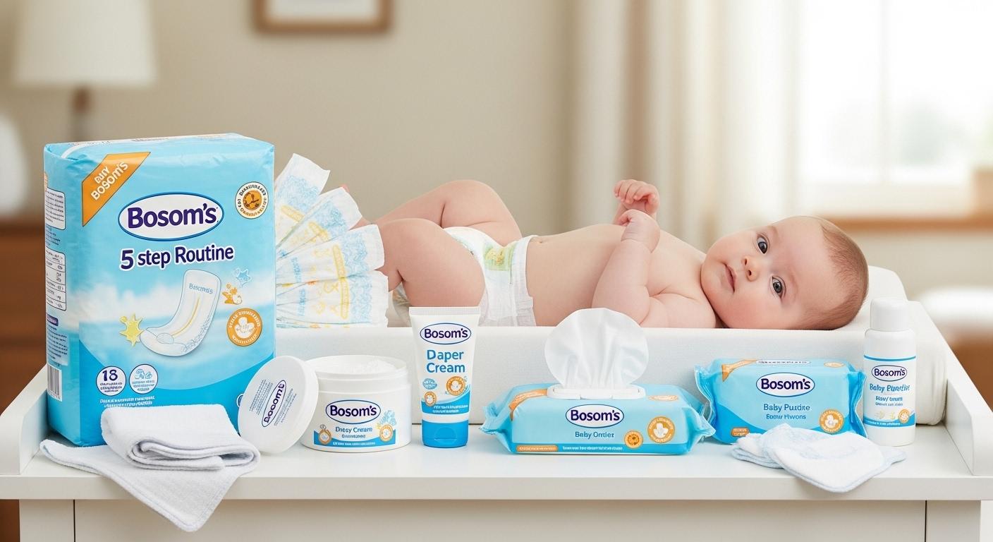 보솜이 기저귀 5단계