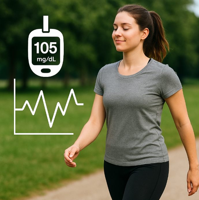 walking glucose control