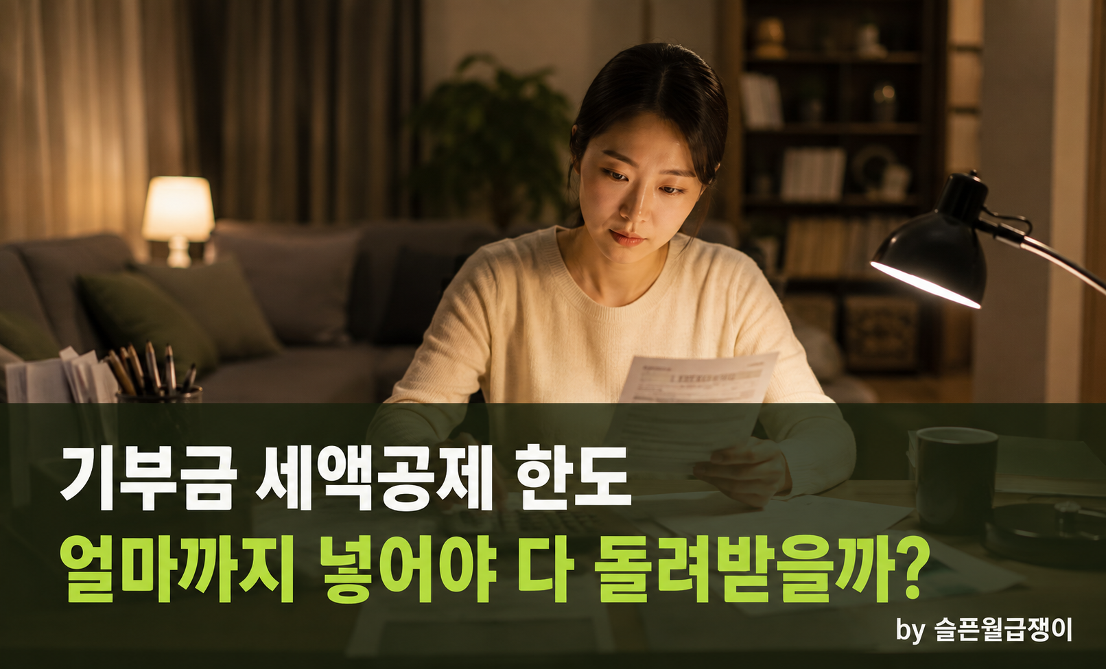서류를 확인하는 직장인