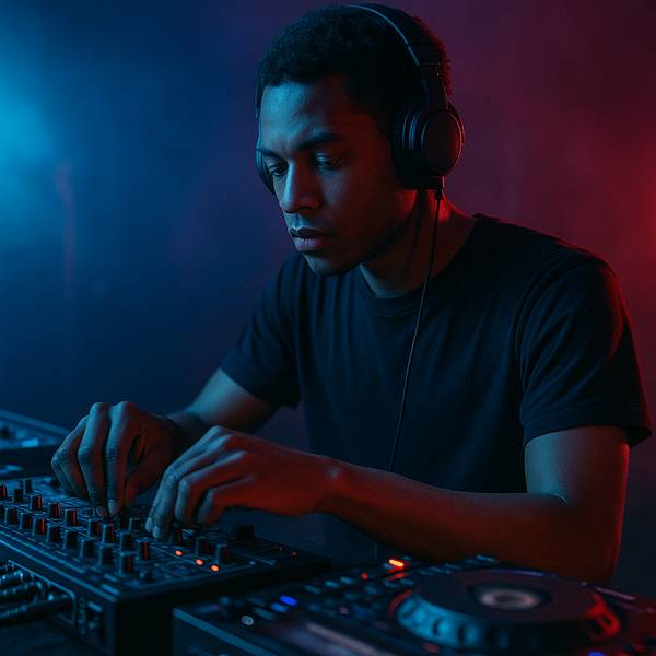 테크노음악 연주