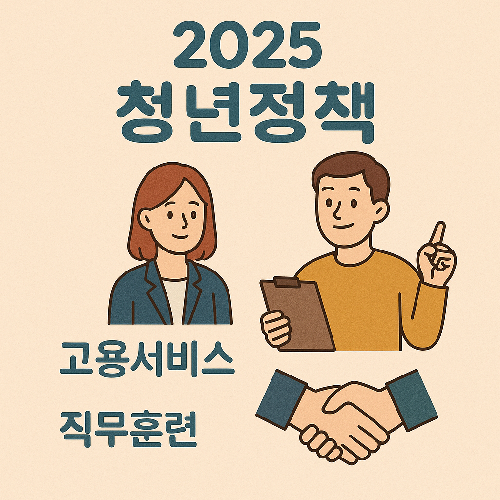 2025청년정책(고용서비스·직무훈련·컨설)