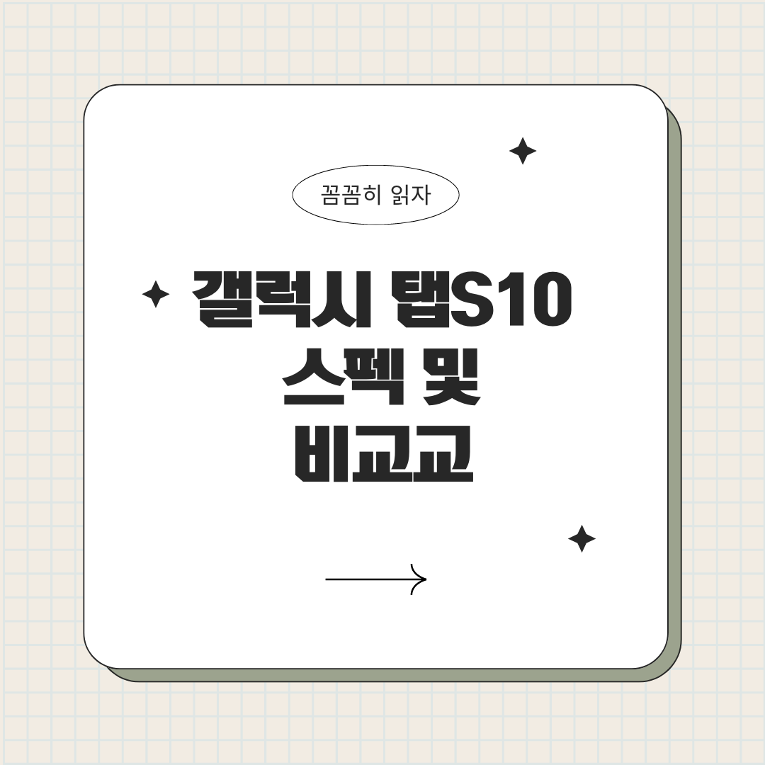 갤럭시탭s10