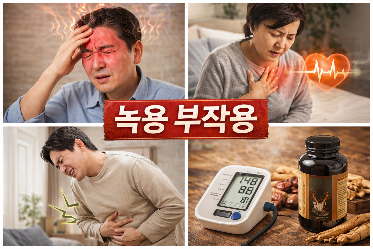 녹용 부작용