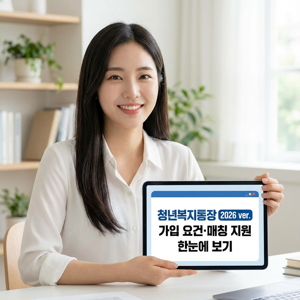 청년복지통장 2026 ver. ｜ 가입 요건&middot;매칭 지원 한눈에 보기
