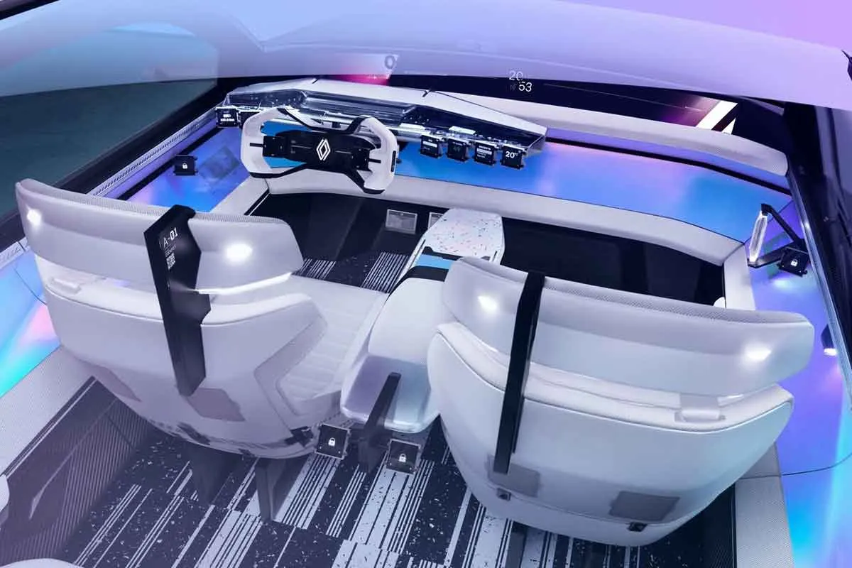 르노 시닉 비전 콘셉트 실내
